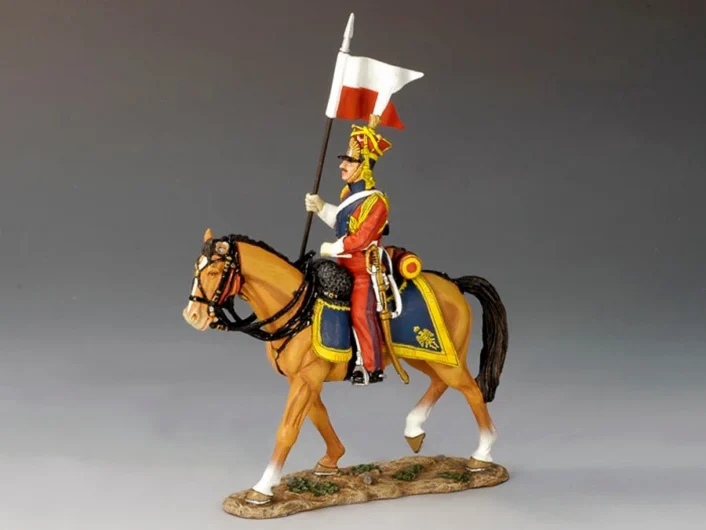 NA159 Dutch Lancer on Walking Horse A