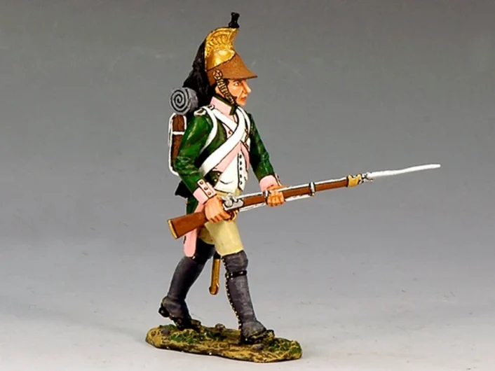 NA176 French 16th Dragoon Advancing Forward