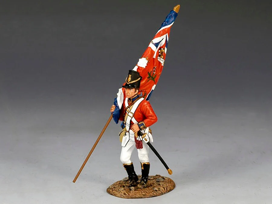 NA185 Coldstream Guards Walking Flagbearer