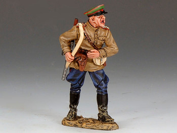 RA016 Shouting Red Army Officer by King & Country