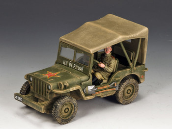 RA030 Lend-Lease Russian Jeep by King & Country