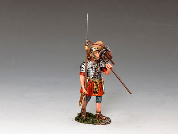 ROM013 The Marching Legionary w/Marius Mule by King & Country
