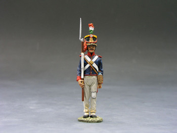 RTA011B At Attention With Moustache by King & Country