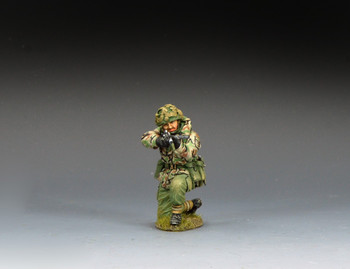 TF019 Kneeling Para w/Sterling S.M.G. by King & Country
