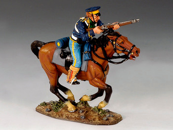 TRW001 Mounted Dragoon with Rifle by King & Country