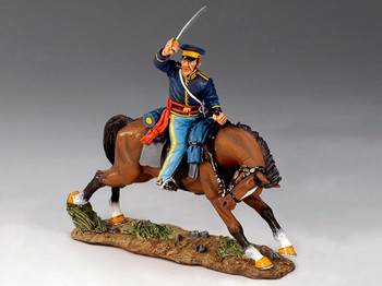 TRW003 Mounted Dragoon with Sword by King & Country