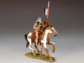 TRW004 Mounted Wolfs Head with Shield & Lance by King & Country