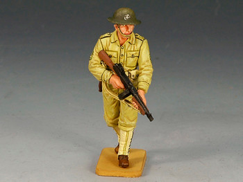 USMC008 Gunny with Tommy Gun by King & Country