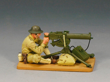 USMC009 30 cal. Machine Gunner by King & Country