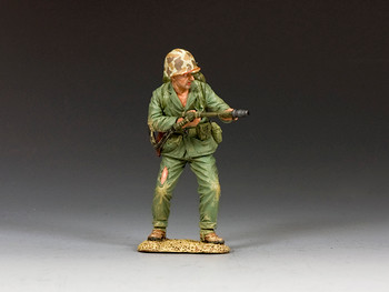 USMC011 Marine Flame Thrower by King & Country
