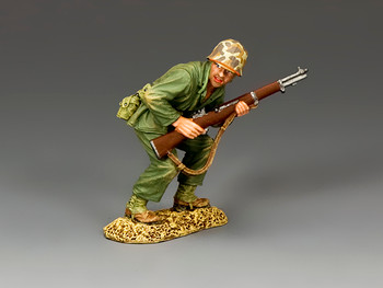 USMC027 Crouching Marine by King & Country