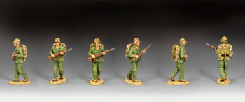USMC063 Walking Marine by King & Country