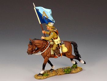 King & Country AL007B Flagbearer with Squadron Guidon