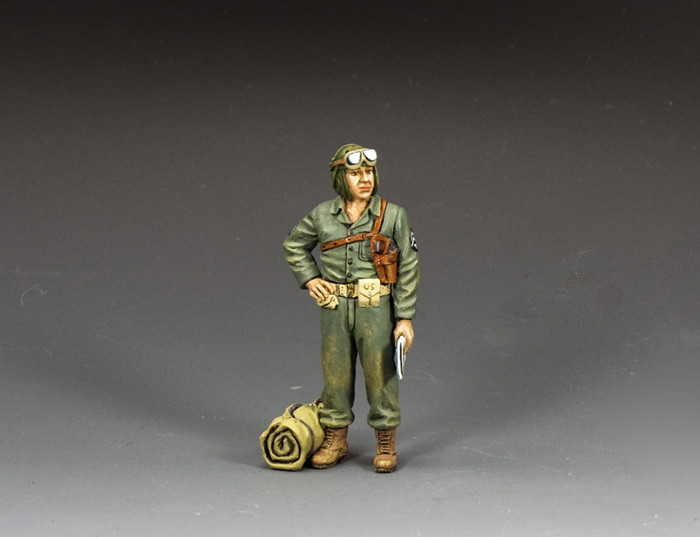 King & Country DD388 Tanker Replacement Corporal with bedroll