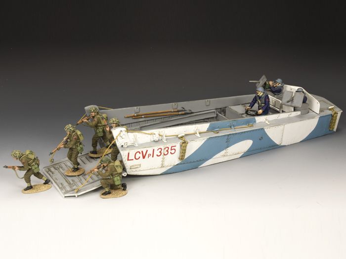 King & Country SGS-DD010 Sword Beach Set No. 1. Set reference photograph from the Operation ToyBox media library; image © King & Country.