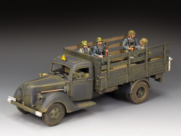 King & Country SGS-WH012 THE WEHRMACHT TRANSPORT SET