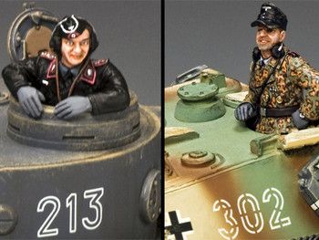 King & Country WS223-2 Tank Commanders — Set No. 2