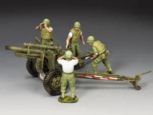 VN075 USMC 105mm Howitzer and Crew