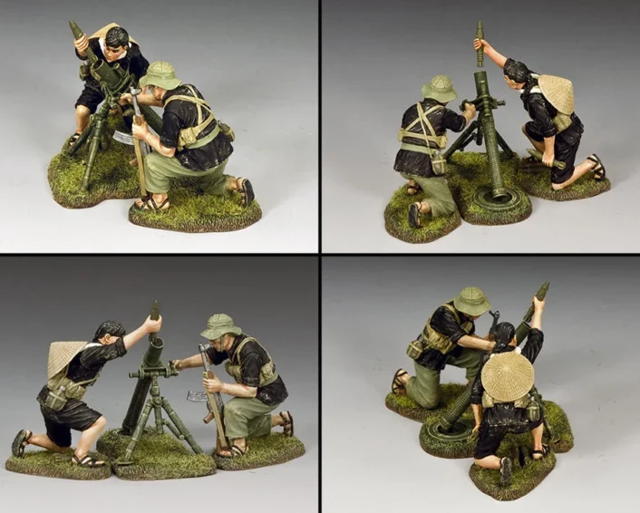 VN088 Viet Cong Mortar Set — reference views