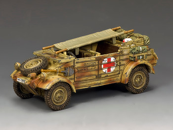 WH094 The "The Afrika Korps" Kubelwagen Ambulance by King & Country