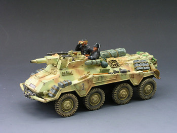 King & Country WS068 Puma Armoured Car. Set reference photograph from the Operation ToyBox media library; image © King & Country.