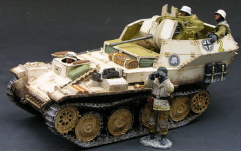 King & Country WS080 Gepard Flakpanzer 38(t). Set reference photograph from the Operation ToyBox media library; image © King & Country.
