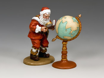 XM015 Santa & His Globe by King & Country