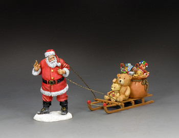 XM024 Santa & His Sledge by King & Country