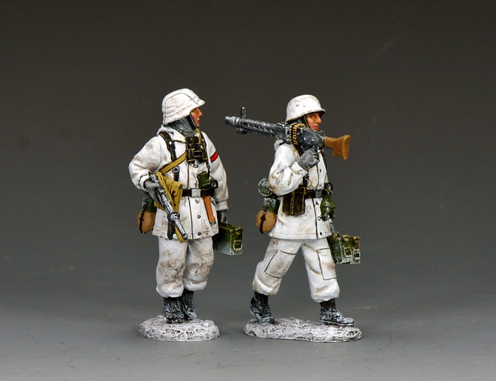 King & Country BBG135 K&C 'HC' Walking MG Gun Team product reference