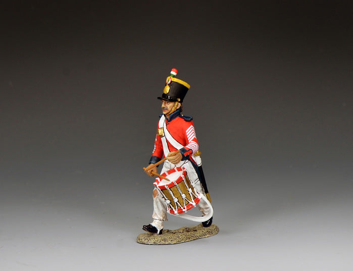 King & Country RTA139 Santa Anna’s Infantry 'Drummer Advancing' product reference