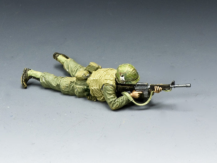 King & Country VN146 Lying Prone Rifleman product reference